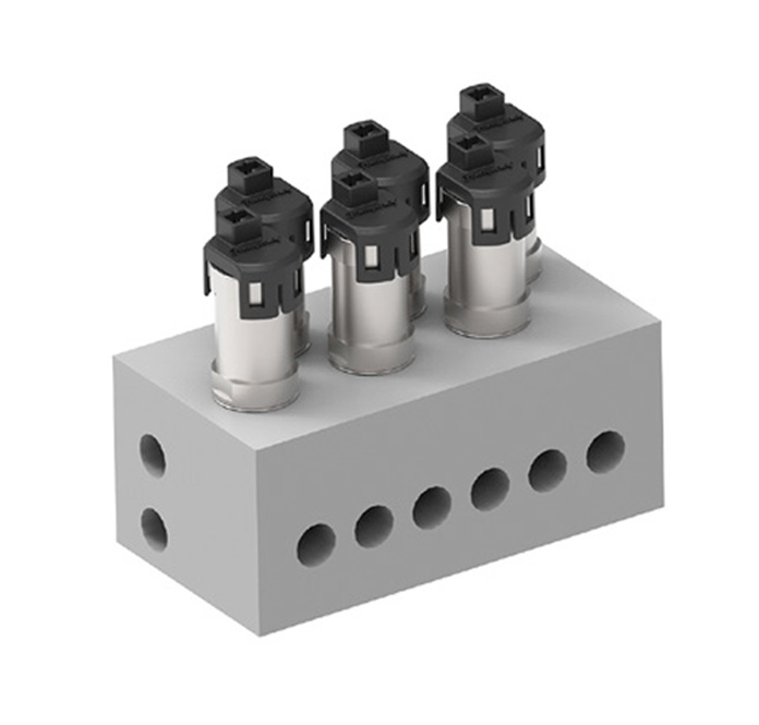 3-Wege 15mm Integrations-Ventil - Beispielmodul