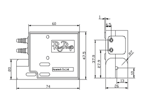 RP-GII Serie - Ring Pump Schlauchpumpe Maße RP-GII Serie - Ring Pump Schlauchpumpe Maße